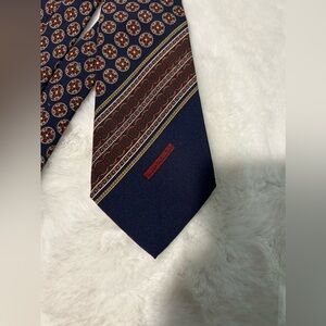 Authentic Mario Valentino Men’s Tie 100% Silk Made in Italy Pre-owned
